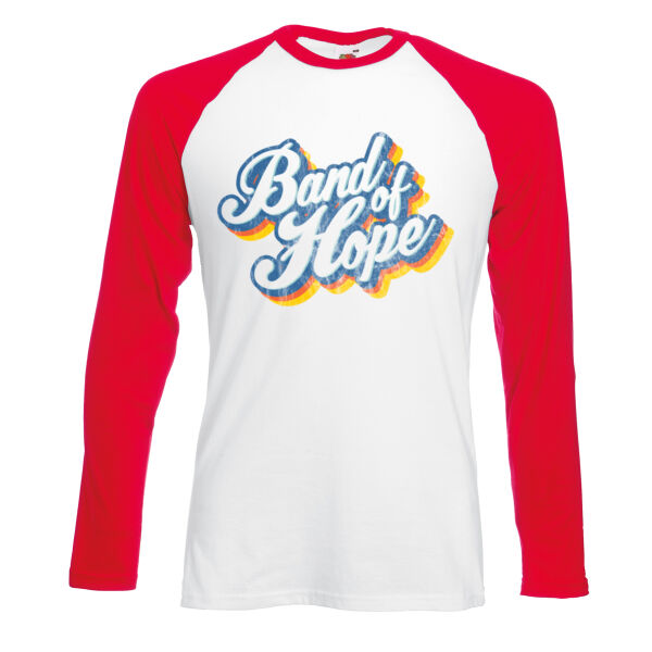 Band Of Hope - Retro Baseball T-Shirt Thumbnail